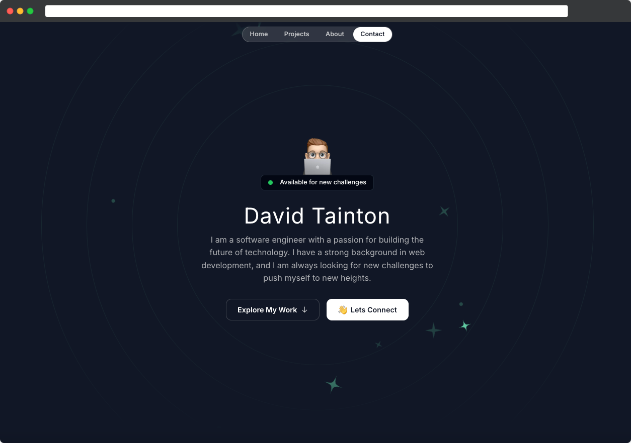 Next.js Portfolio Site