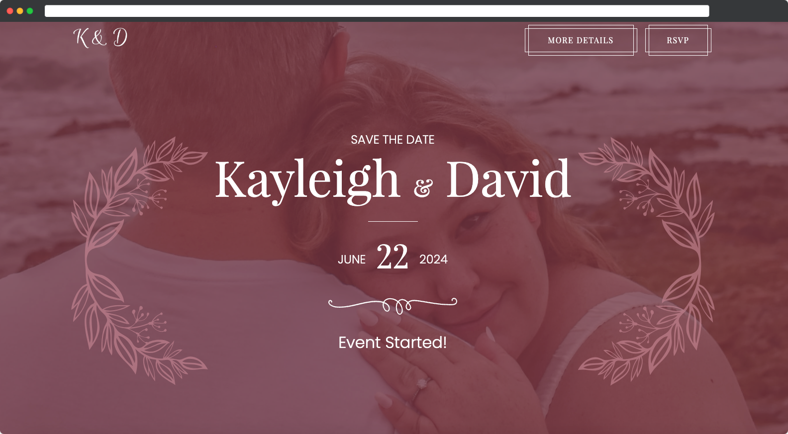 Wedding Website